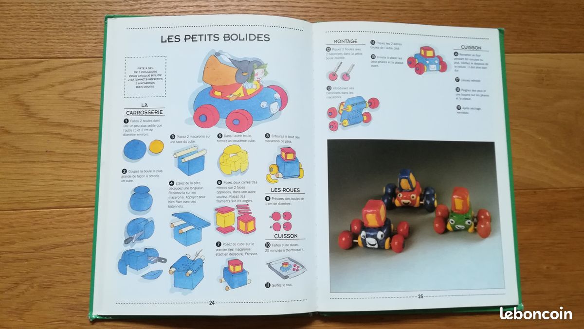 Livre Pâte à Sel Facile Bernadette Theulet-Luzié Casterman (image 4)