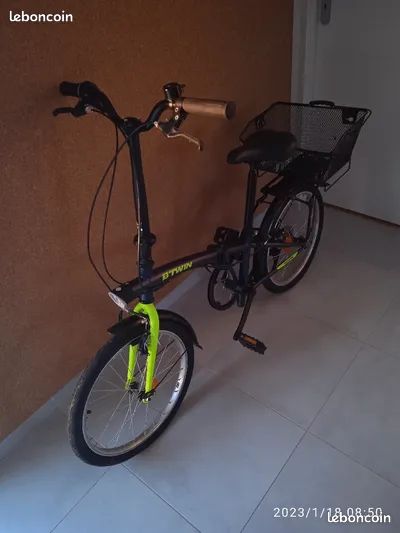 Vélo Pliant VÃ©lo Pliant Btwin Hoptown 320 Prix Vélo Pliable Btwin