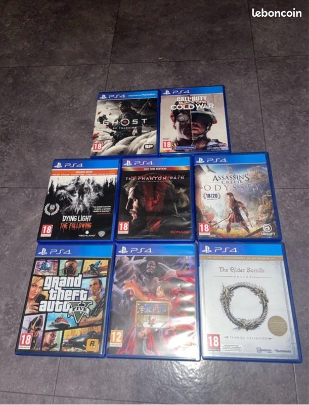 Lots de jeu ps4 (image 1)
