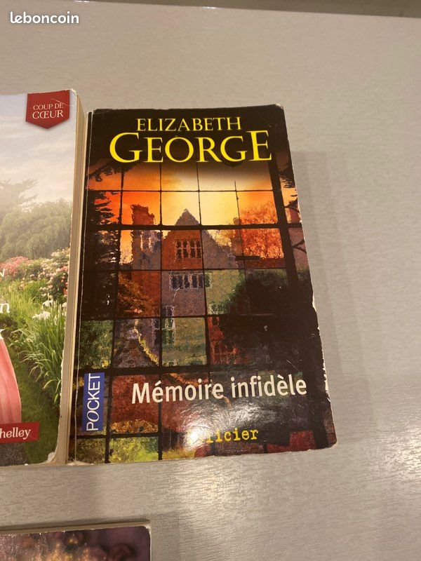 Lot de 4 livres histoires amours d’époque / policier / l’adolescence Bon état (image 4)