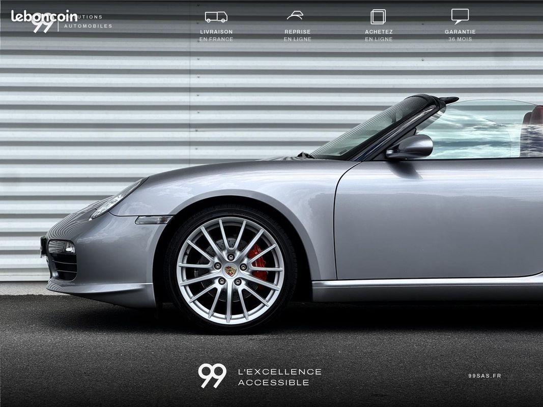 Porsche boxster porsche rs 60 spyder 3.4l 303ch bose echappement sport pcm livraison reprise (image 15)