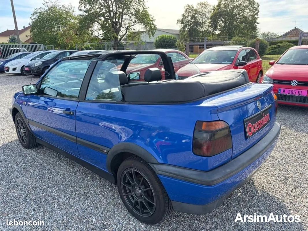 Volkswagen golf 3 cabriolet 1.6 edition karmann (image 14)