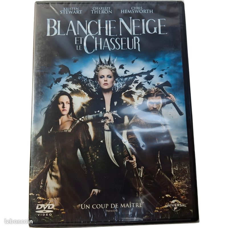 DVD Blanche Neige et le Chasseur - NEUF Scellé sous blister - Action/Fantasy (image 1)