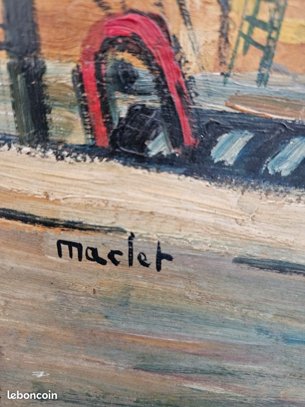 Tableau peinture Elysée MACLET (image 4)