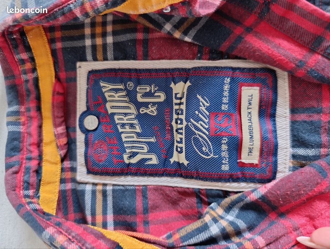 Chemise femme superdry Vêtements