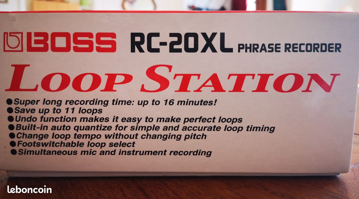 Pédale d'effet BOSS RC-20XL Loop Station (image 3)