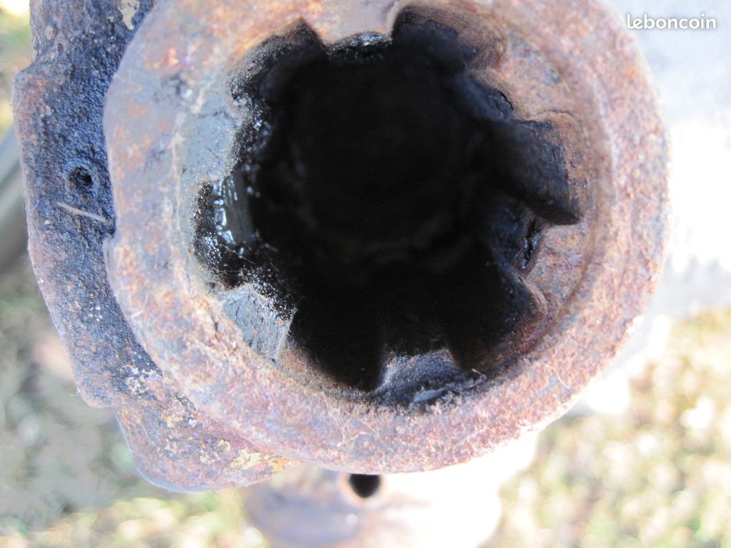 Cardan prise de force avec embrayage 6 cannelures - Matériel agricole