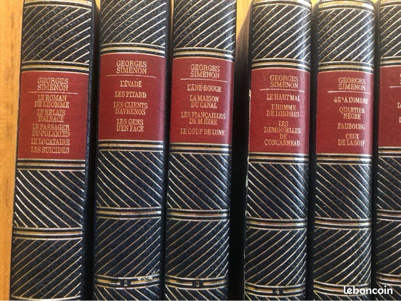 2 séries de romans de Georges Simenon (image 3)
