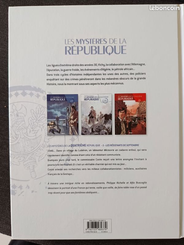 BD les Mystères de la troisième et quatrième République (image 4)