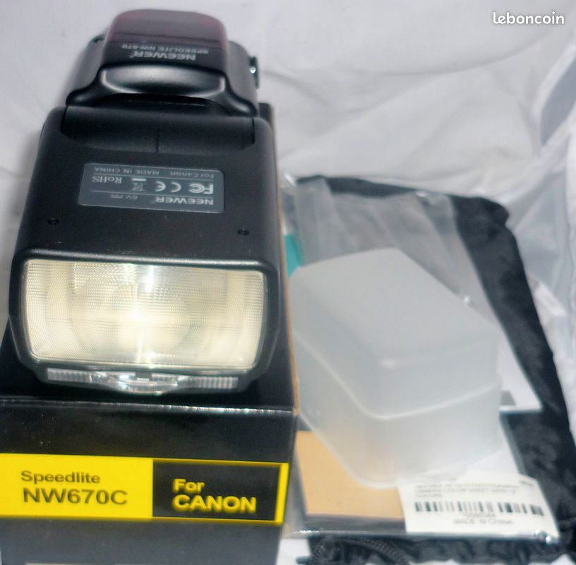Neewer NW-670C Speedlite TTL pour Canon (image 4)