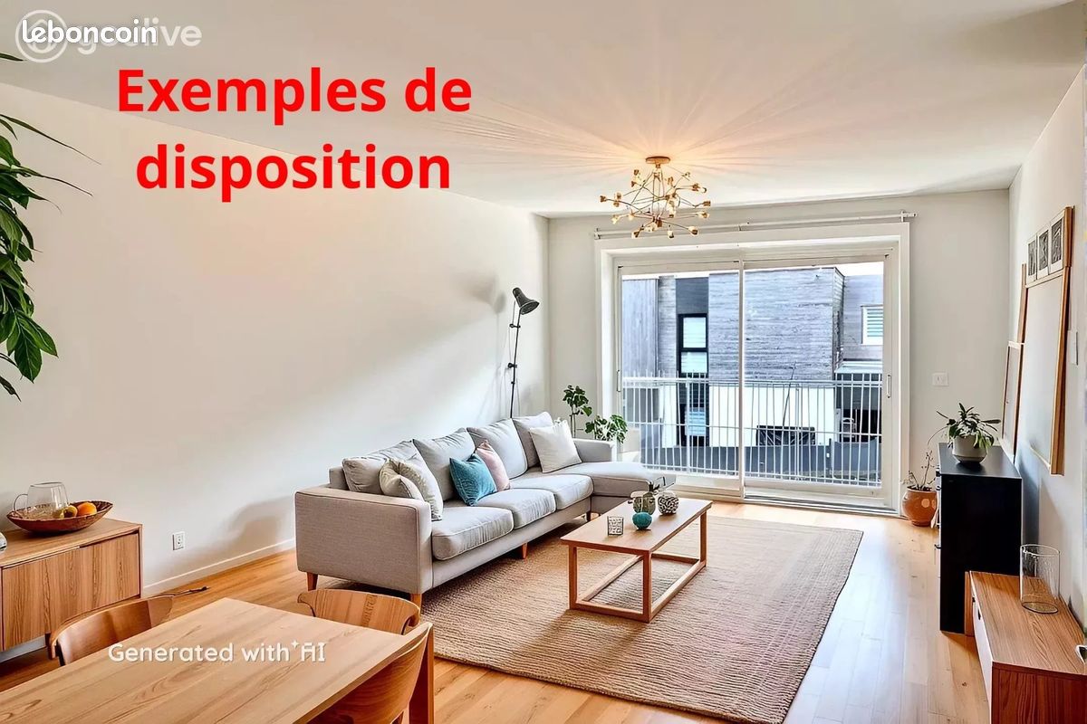 Appartement 2 pièces 44 m² · à Chartres-de-Bretagne · 44 m² · 160 000 €