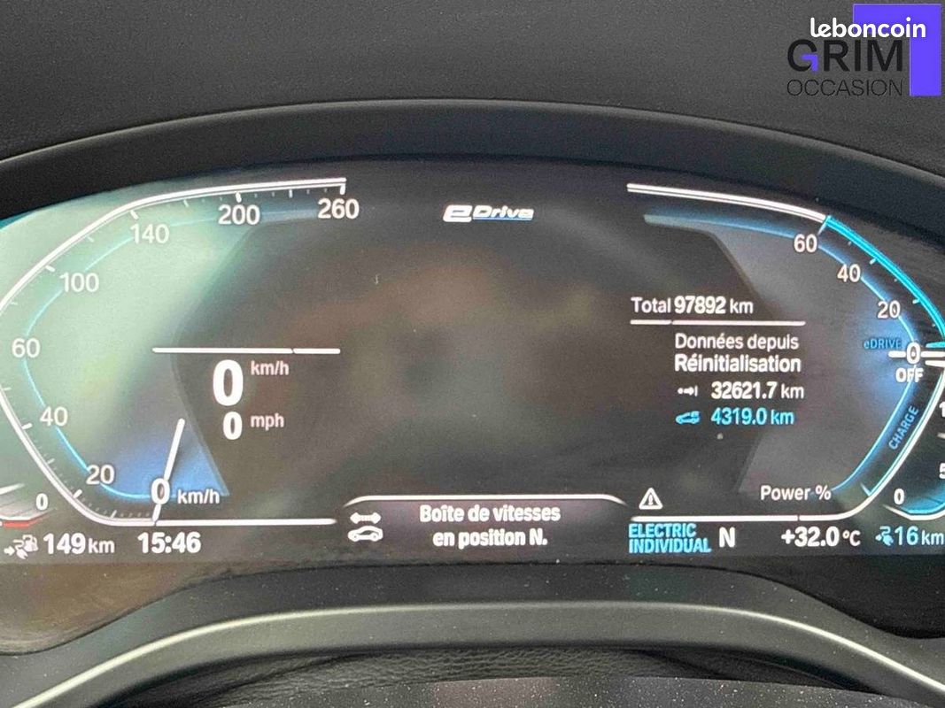 BMW X3 xDrive 30e 292ch BVA8 M Sport (image 7)
