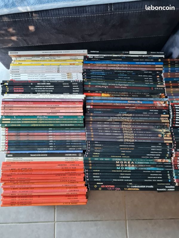 Lot de 160 bd trolls de troy et merlin plus le 3 ieme testament et le prince de la nuit et beaucoup (image 3)
