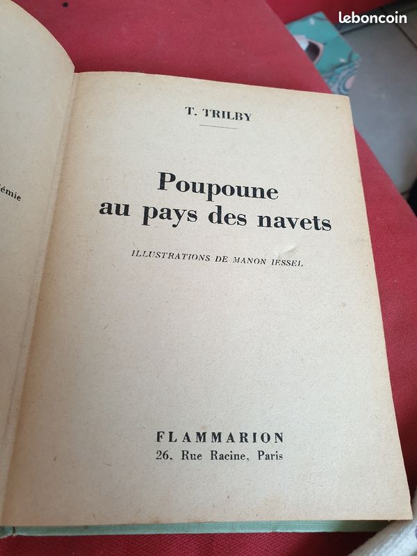 Pouponne au pays des navets Flammarion 1953 (B.4) (image 4)