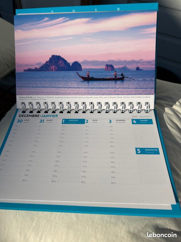 Côtes et Rivages Agenda calendrier 2019 (image 17)