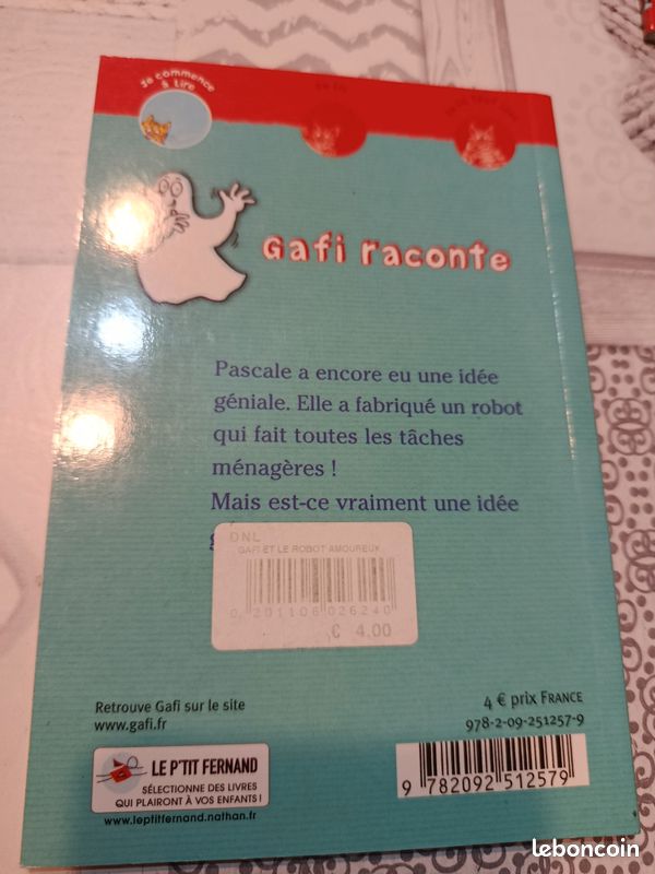 Livre "Gafi raconte" Le robot amoureux (image 2)