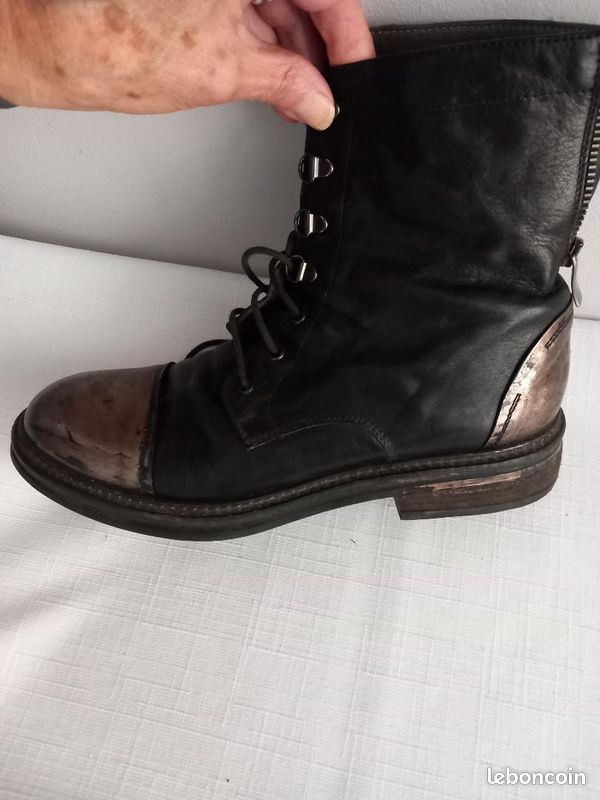 Chaussures hautes lacées (image 3)