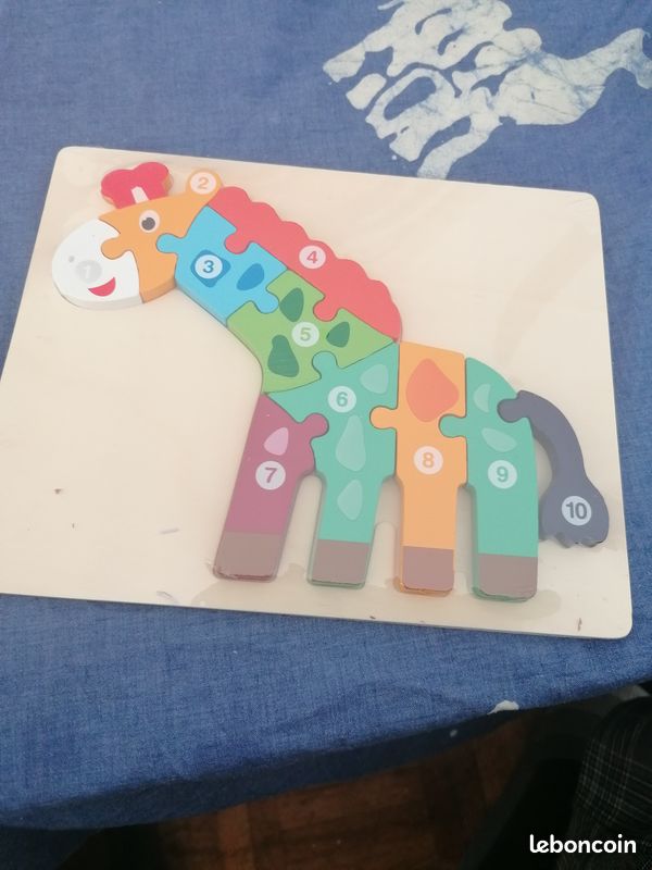 Puzzle numérotés animaux (image 2)