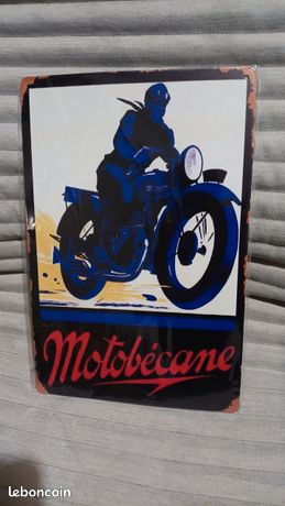 Plaque Émaillée - MOTOBECANE - Vintage - Email Replica
