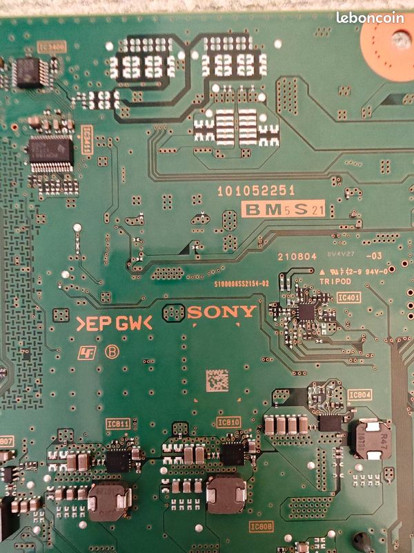 Sony carte mère 101052251 a80j (image 3)