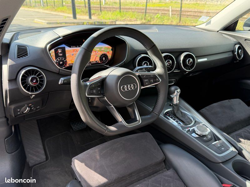 AUDI TT III 2.0 TFSI 230 S LINE QUATTRO S TRONIC-09/2016-Origine France-Sièges Sport Chauffants-Digital Cockpit-GPS-Jantes RS 19’-Historique Limpide Audi-Etat Rare-Moteur à Chaîne (image 4)