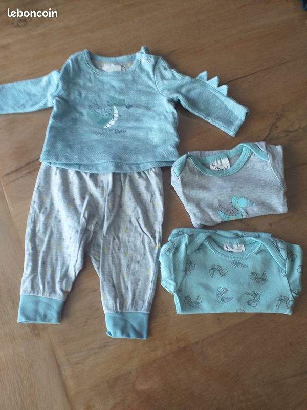 Vêtements garçon 3 mois (image 7)