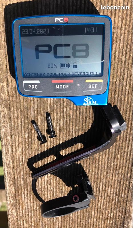 Srm Compteur Velo Pro SRM X-Power MTB Power Meter Red