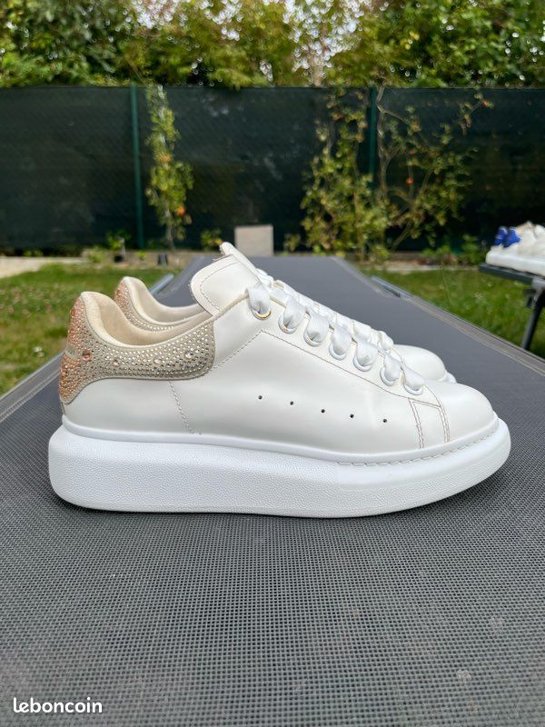 Alexander McQueen Oversize Strass Chaussures