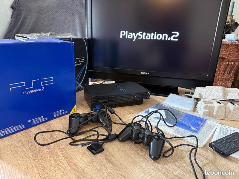 Console Sony PlayStation 2 PS2 Fat SCPH-50004 – PAL, Fonctionnelle