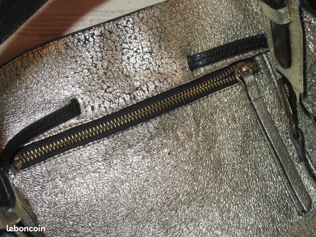 Sac seau Gerard Darel tout cuir avec dust bag (image 9)