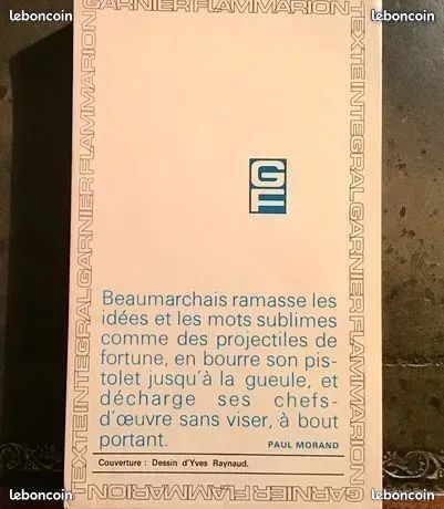 Beaumarchais: le barbier de Seville, Le mariage de figaro, La mère coupable ( théatre) (image 2)
