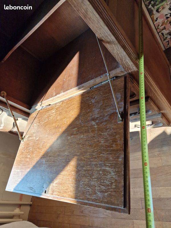 Meuble ancien en bois multi usages (image 6)