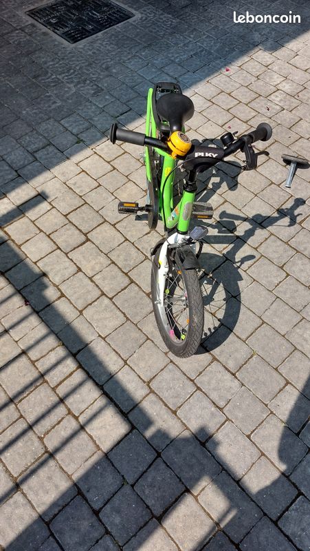 Vélo enfant puky 16" avec son jeu de petites roues (image 2)