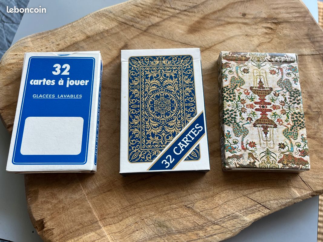 Jeux de cartes Vintage Neufs (image 1)
