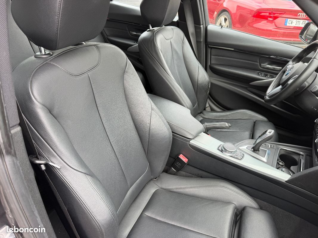 BMW SERIE 3 F30 LCI 318i 2.0L 136 ch M Sport A / TOIT OUVRANT / CUIR / TETE HAUTE (image 16)