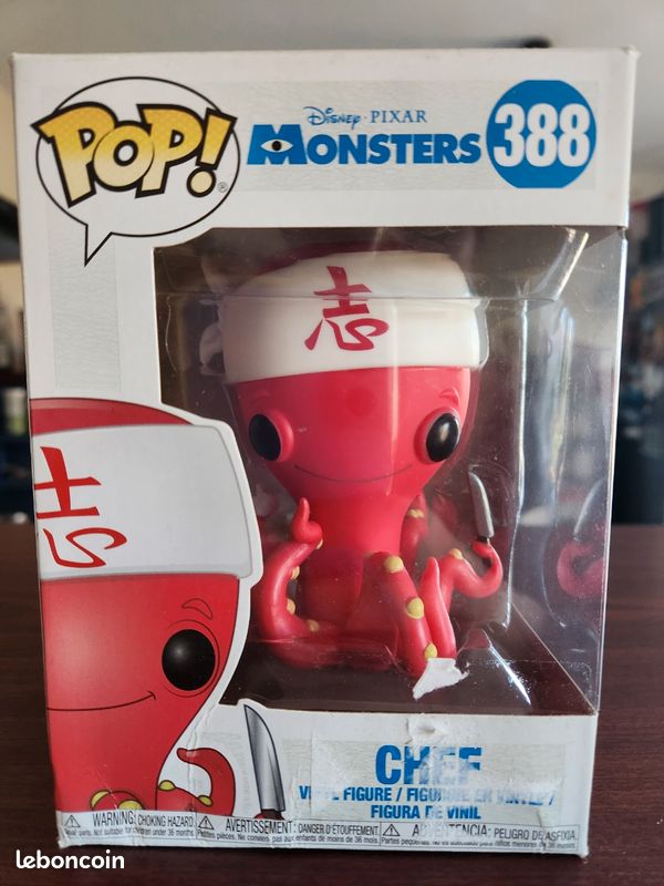 Figurine Pop Chef Sushi Monsters & Cie (image 1)