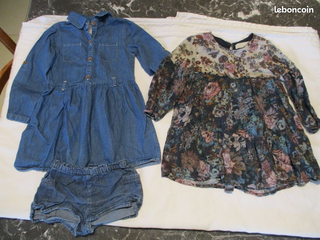 Lot de 18 vêtements pour fille de 3- 4 ans (image 7)