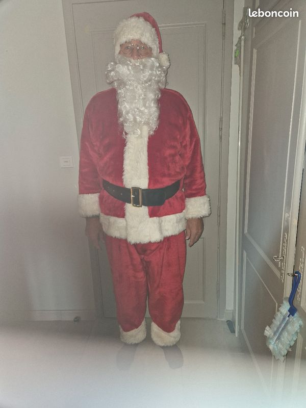 Habit de pere noel professionnel Vêtements