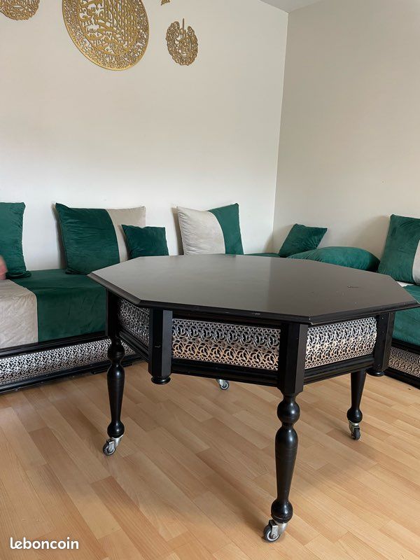Salon marocain sedari complet + table (image 6)