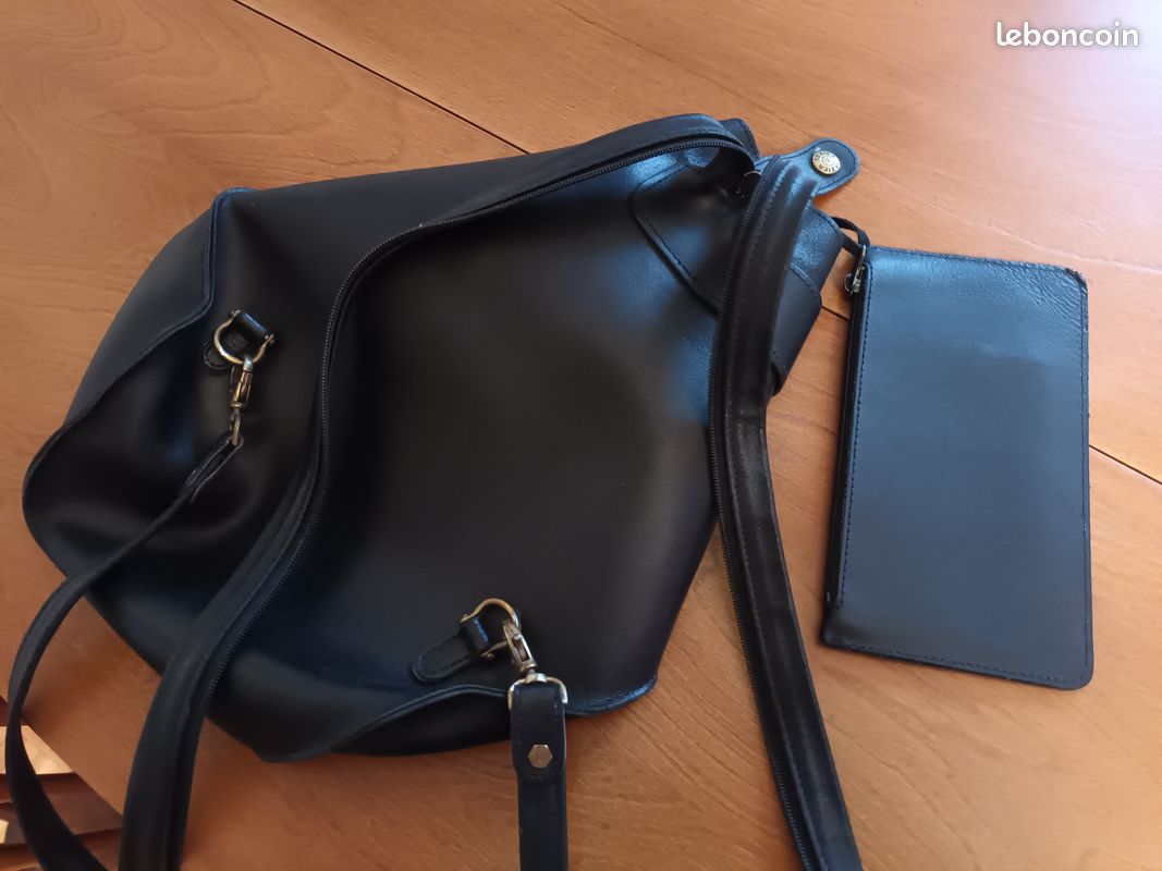 Sac a dos cuir (image 3)