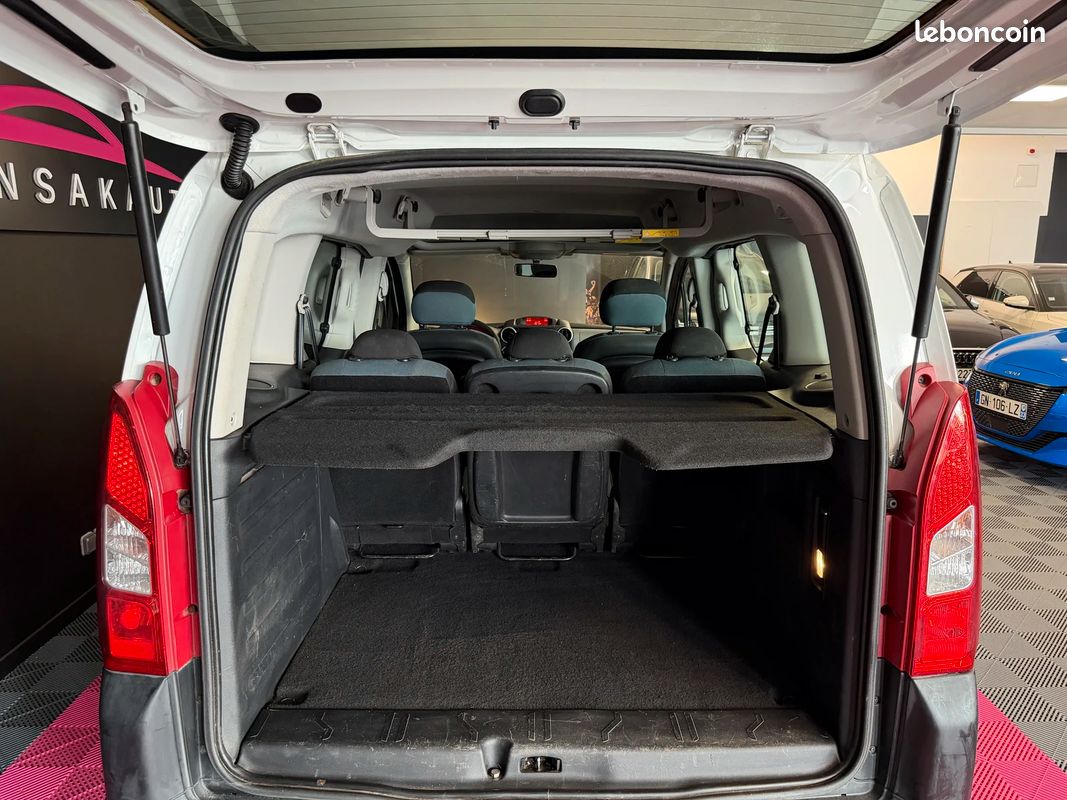 Citroën BERLINGO 1.6 HDI 92ch XTR / 1 ERE MAIN / KIT DISTRI OK (image 8)