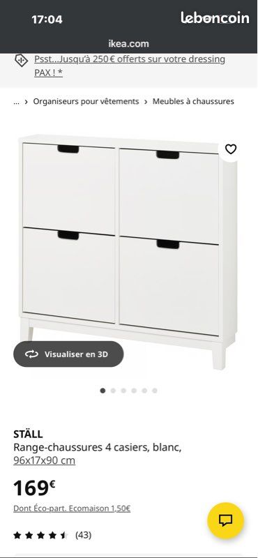 Ikea Armoire A Chaussure - Armoire de Bureau