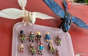 Gros Lot Playmobil : 3 Chariots + 10 Figurines – Thème Chevaliers Et Moyen-Âge