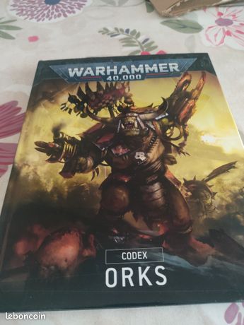 Warhammer 40k – Codex V.9 Orks (FR) – Livre De Règles Complet Pour L'armée Ork