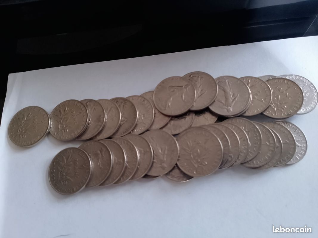 Lot 1 franc (image 1)