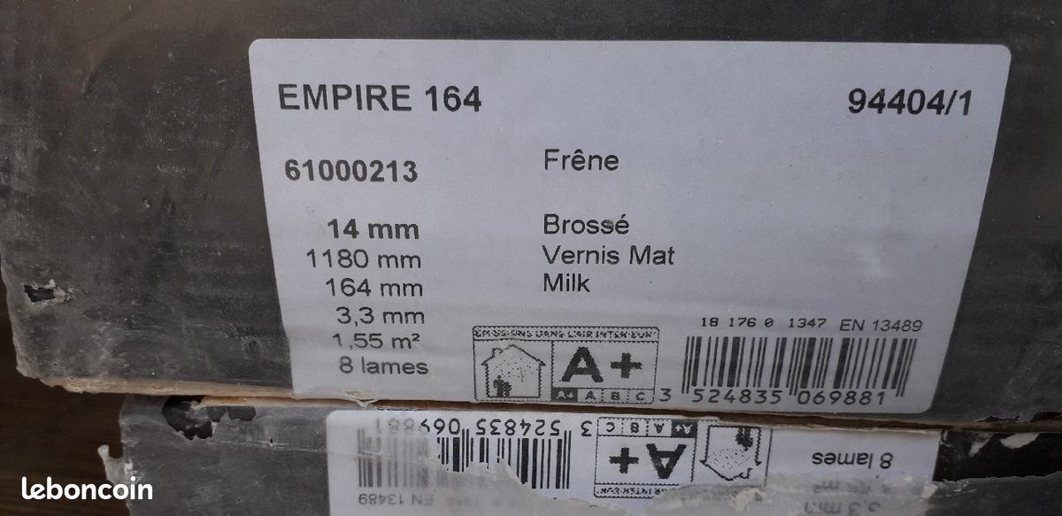 Lot de 4 paquets PARQUET NEUF encore emballés (image 5)