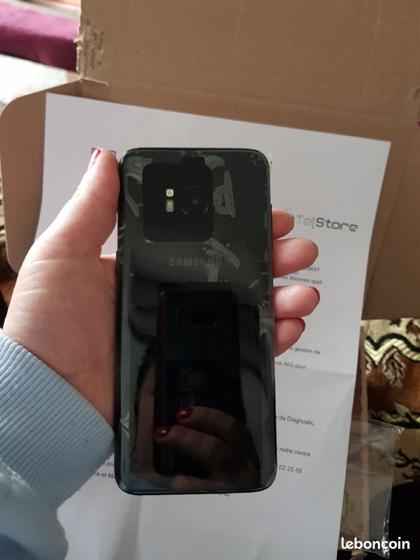 Samsung s8 neuve noir (image 2)