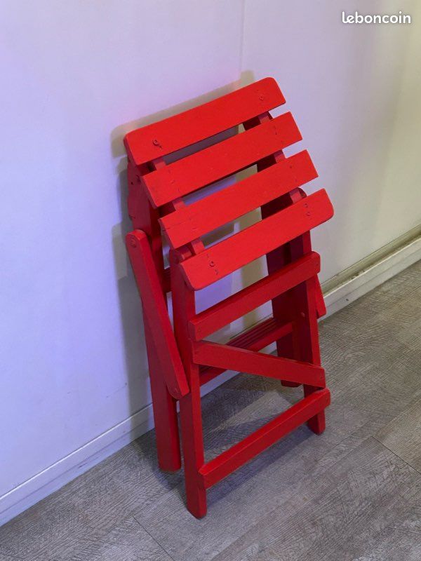Marchepieds 3 marches rouge ( Milo 92 ) (image 3)