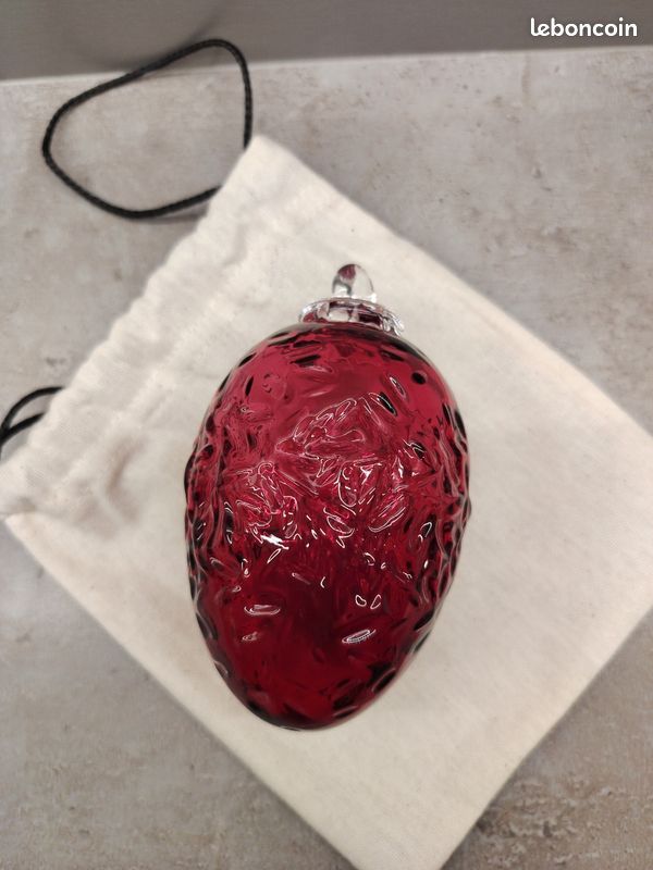 Boule Piaf de Meisenthal - Décoration
