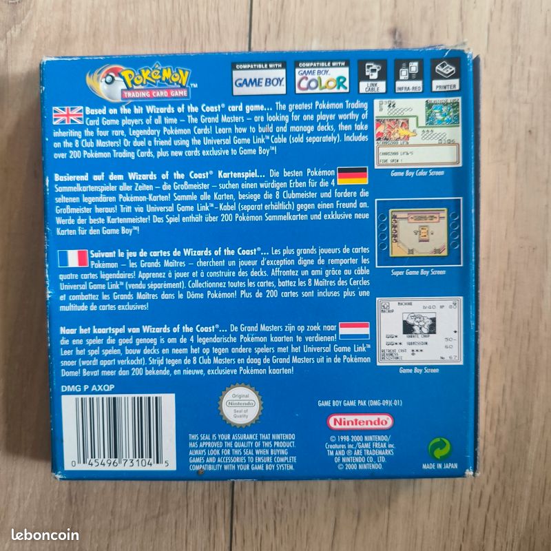 Pokemon trading card game ( non complet jeux et boîte) + pokémon jaune en loose (image 2)